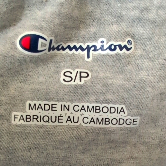 Champion Gray Sporty Athletic T-Shirt Dress Casual Logo Tee Dress SZ S - Picture 10 of 11